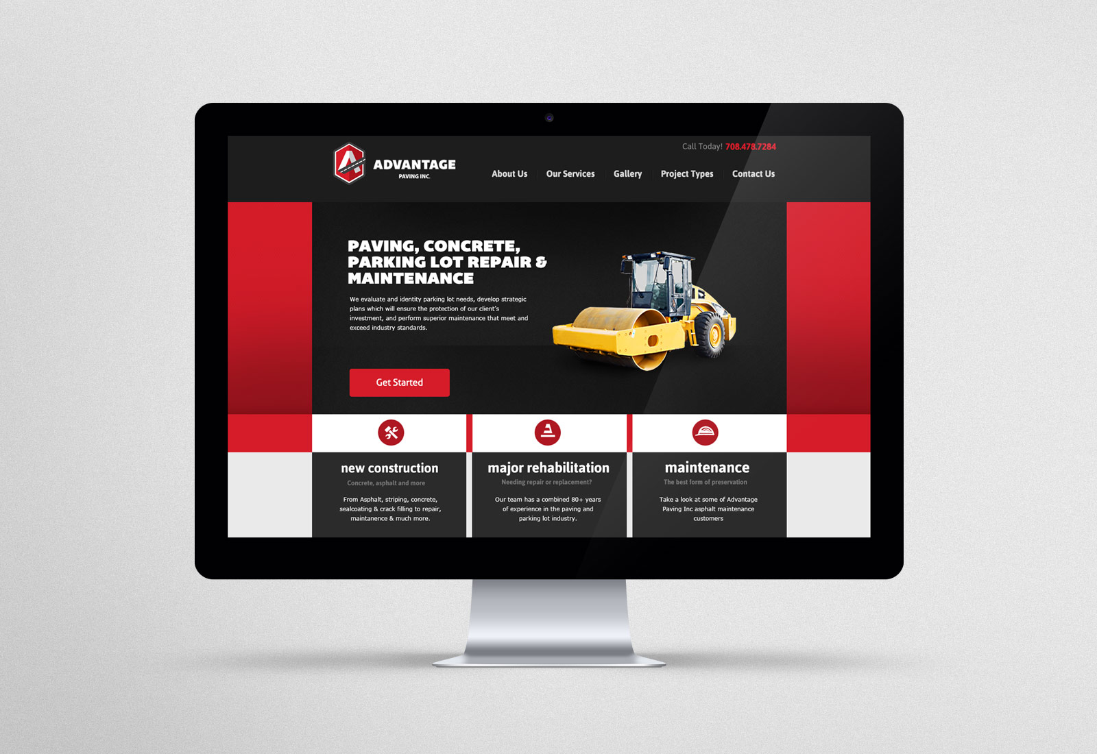 Advantage Paving Website