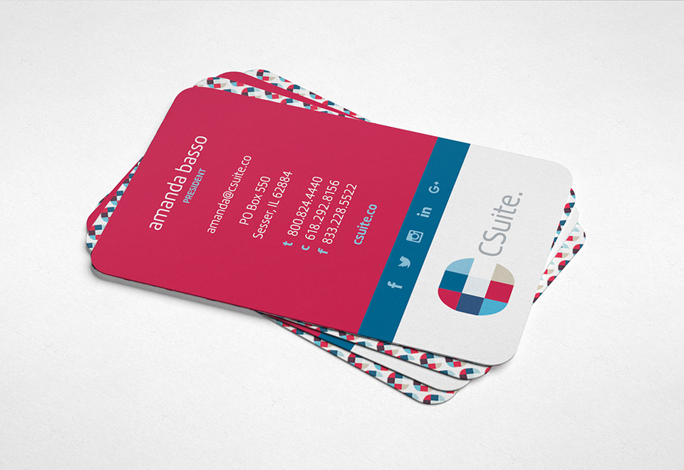 Csuite Business Card Design View 2