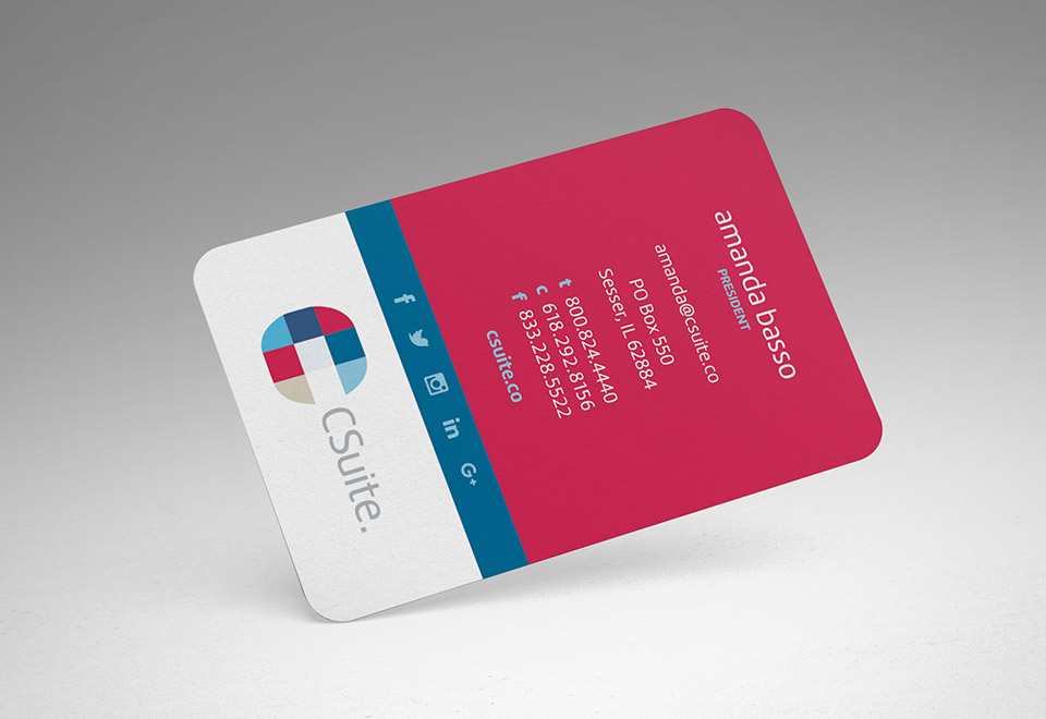 Csuite Business Card Design View 3