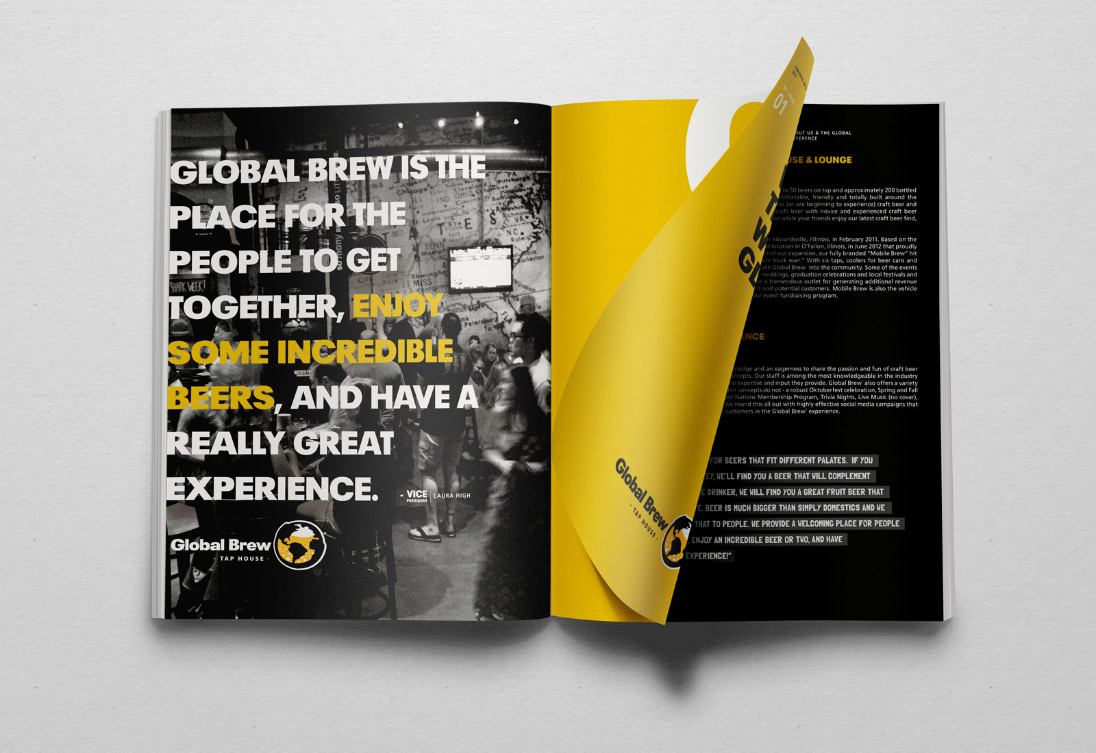 Global Brew Tap House Brochure