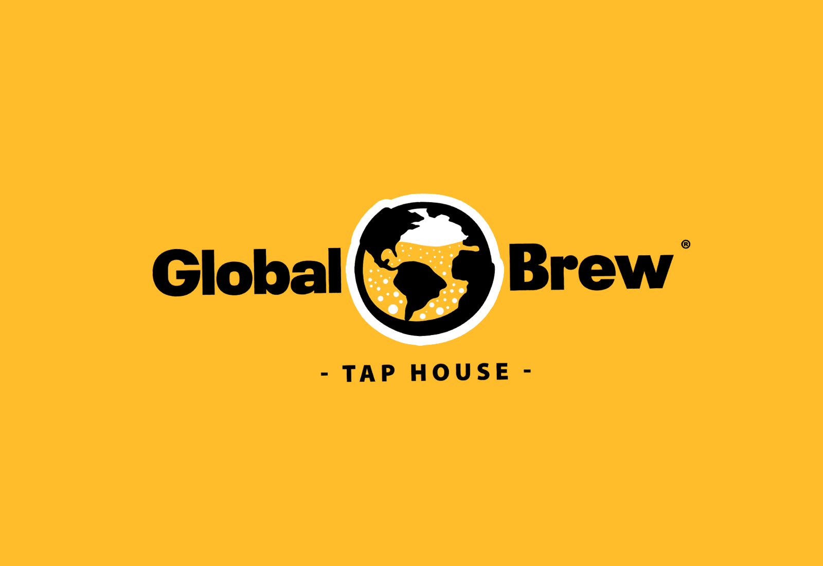 Global Brew Logo Design View 2 Global Brew Logo View 2