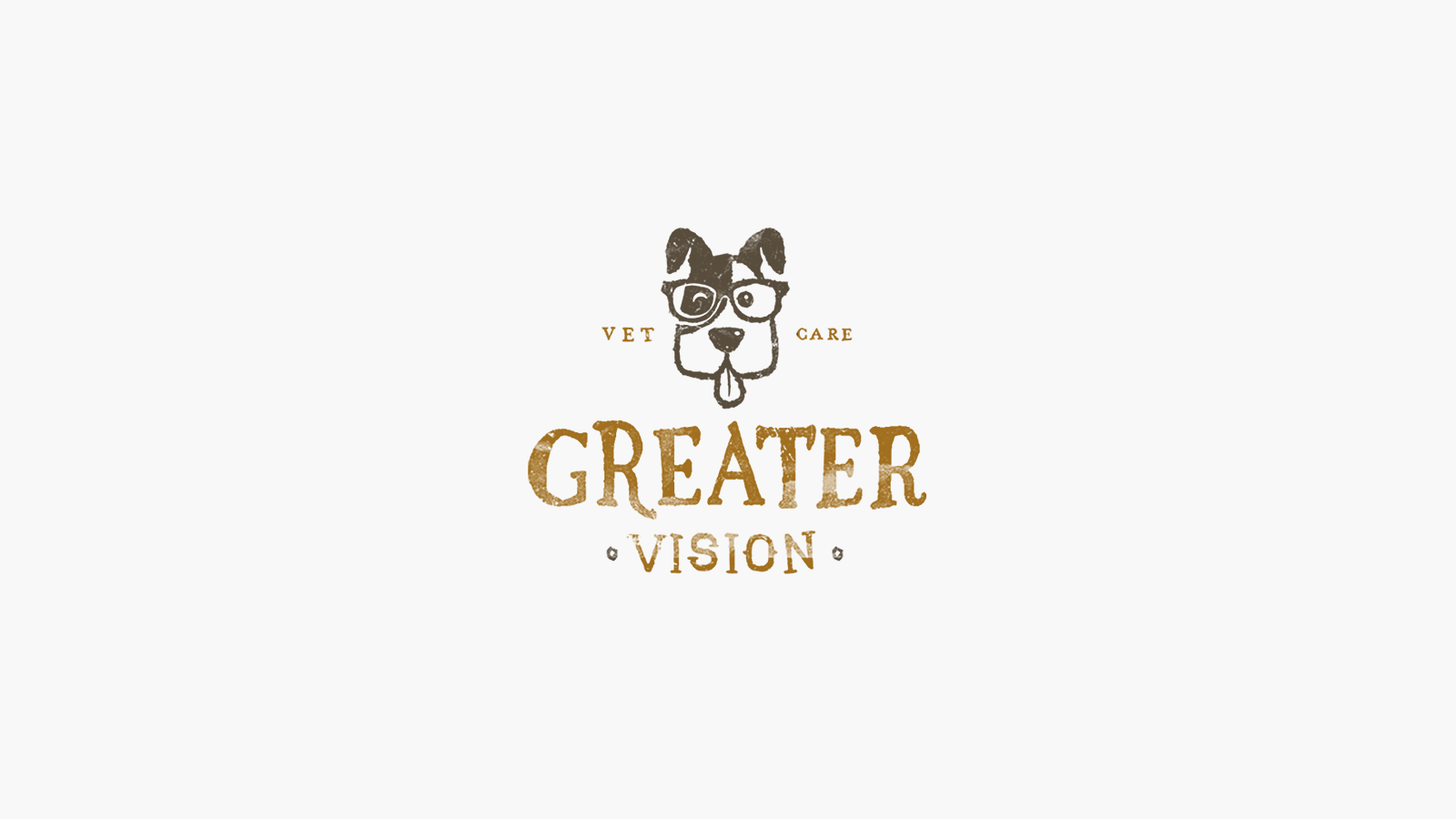 Greater Vision Veterinary Clinic Logo In Progress