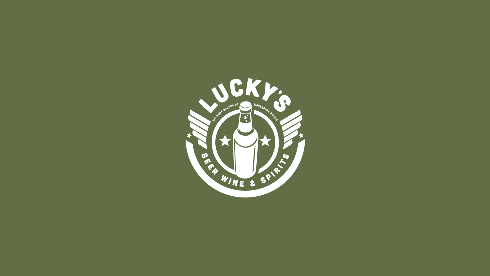 Luckys Liquors Logo