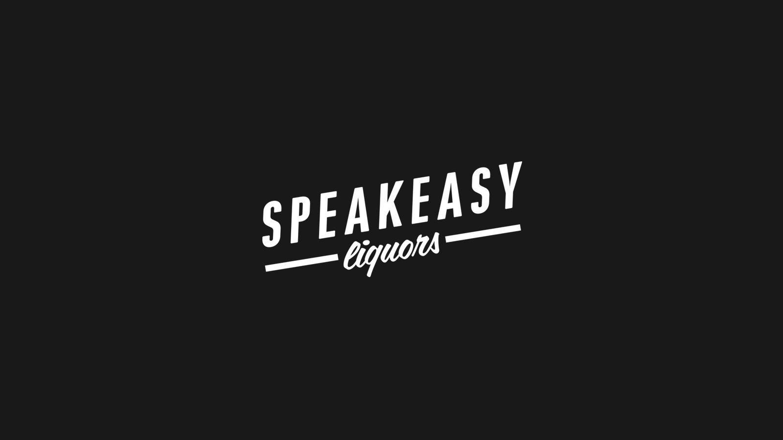 Speakeasy Liquors Logo