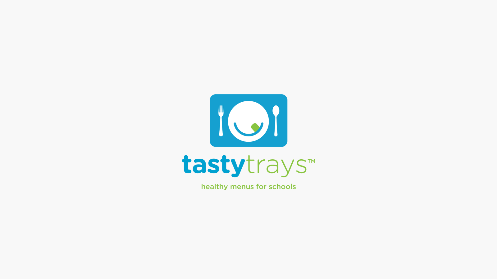 Tasty Trays Logo Design Healthy Meal Plan School Lunch