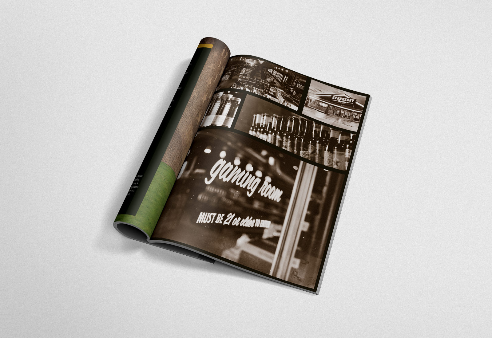 Luckys Liquors Brochure Design View 3