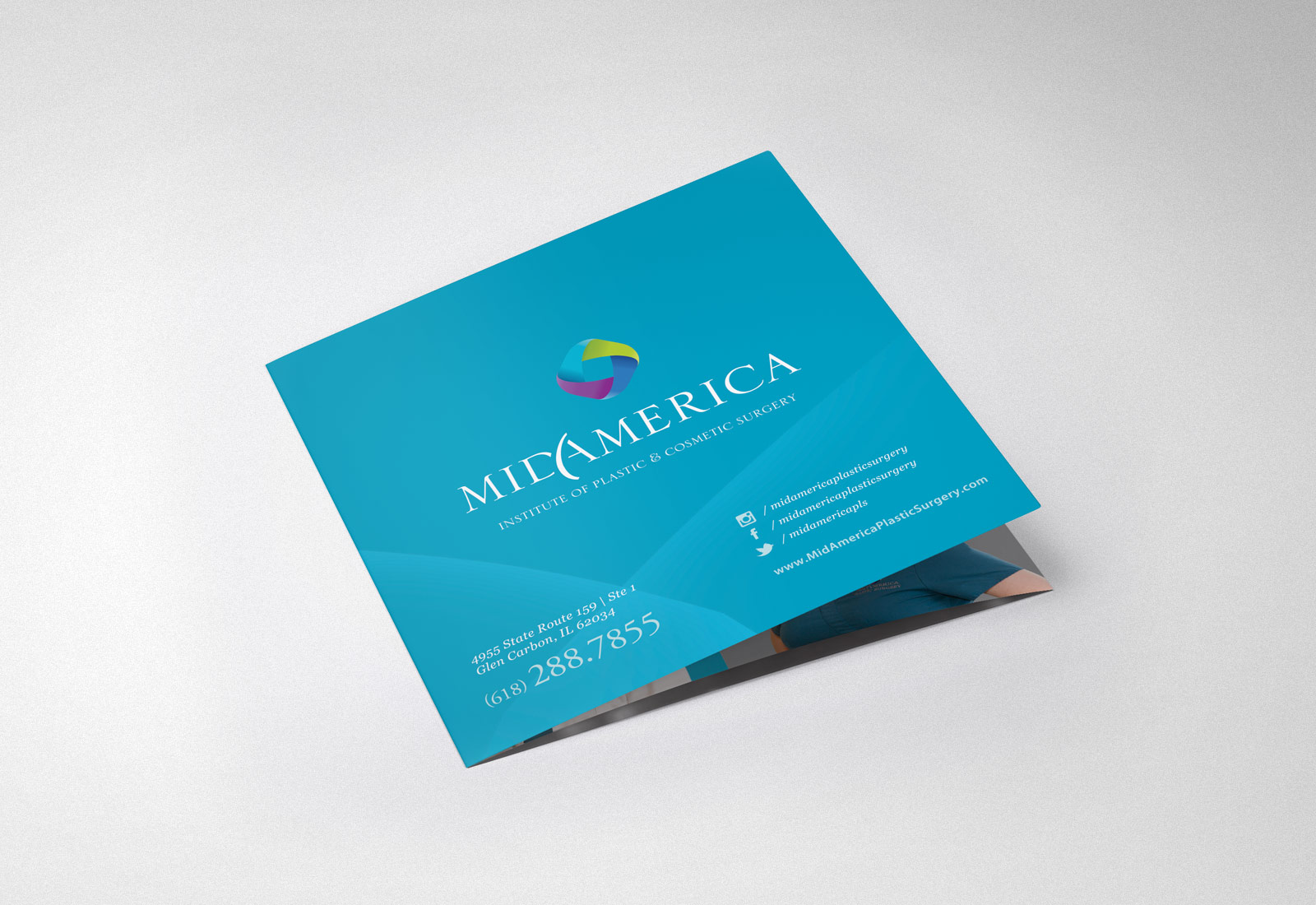 MidAmerica Plastic Surgery Custom 6X6 Brochure View 3
