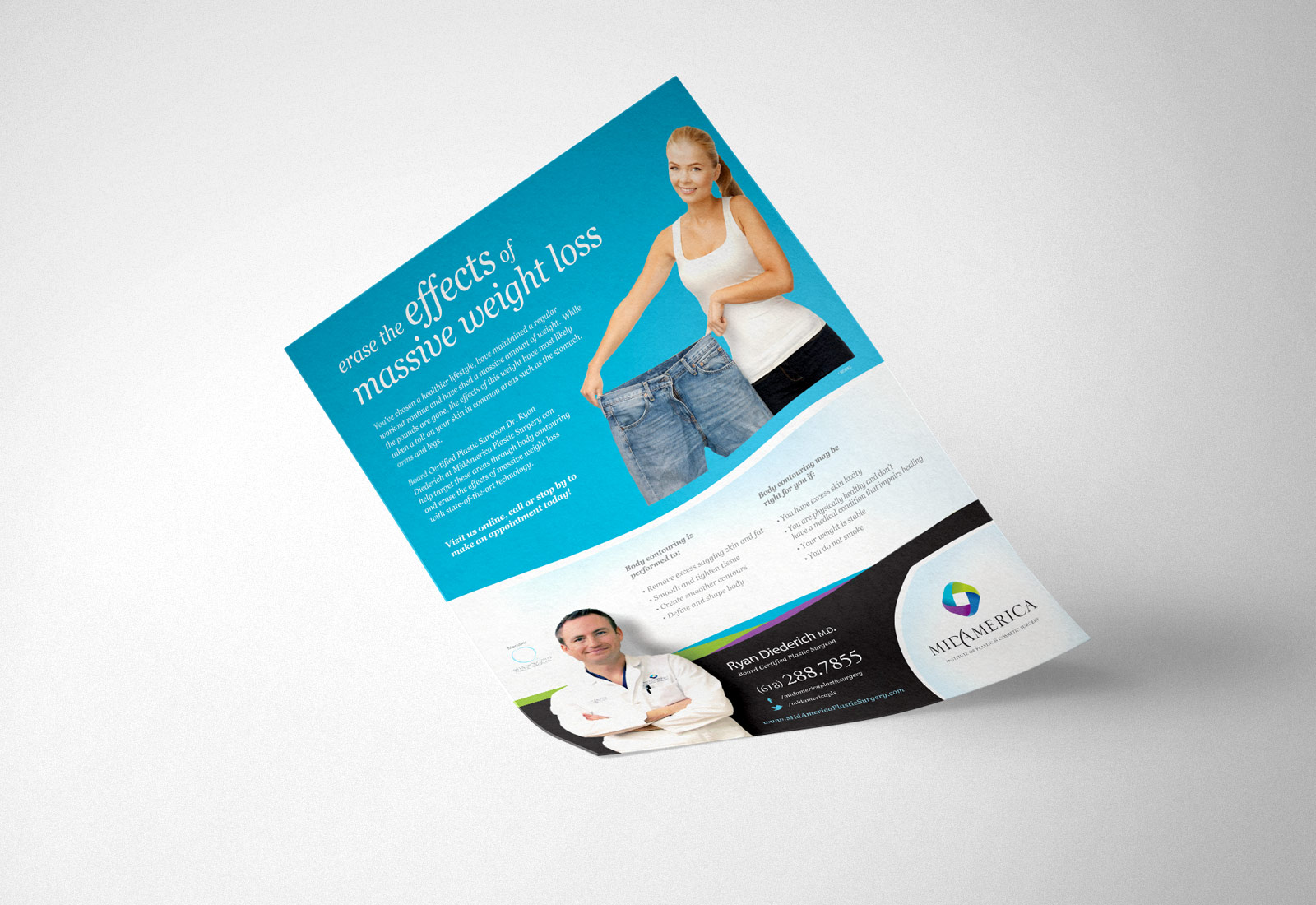 MidAmerica Plastic Surgery Flyer Design