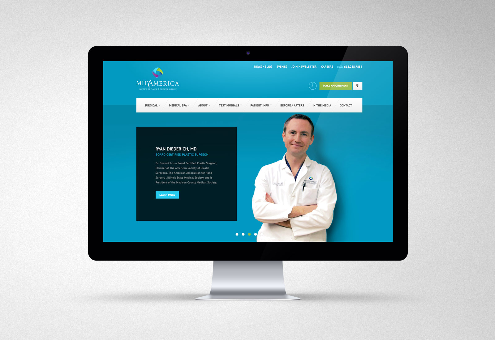 MidAmerica Plastic Surgery Website