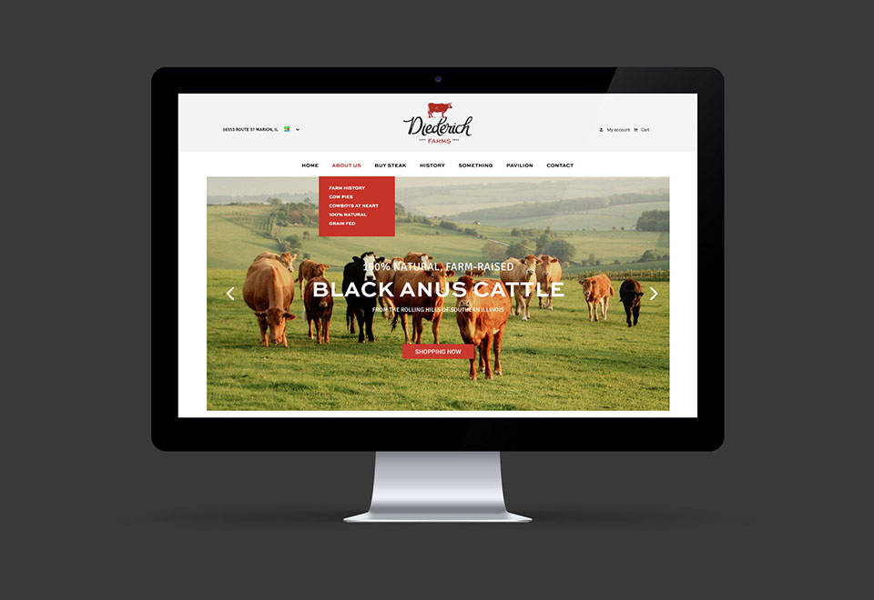 Farm Website Design
