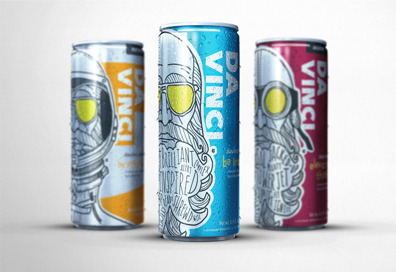 DaVinci Beverage Cans