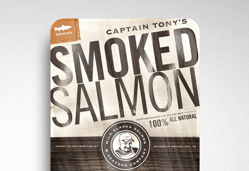 James Arthur Design Co Wild Alaska Salmon & Seafood Co Feature Project