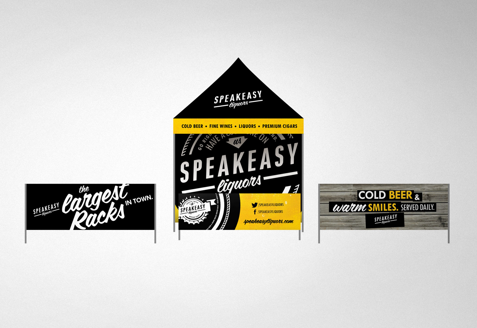 Speakeasy Liquors Event Tent