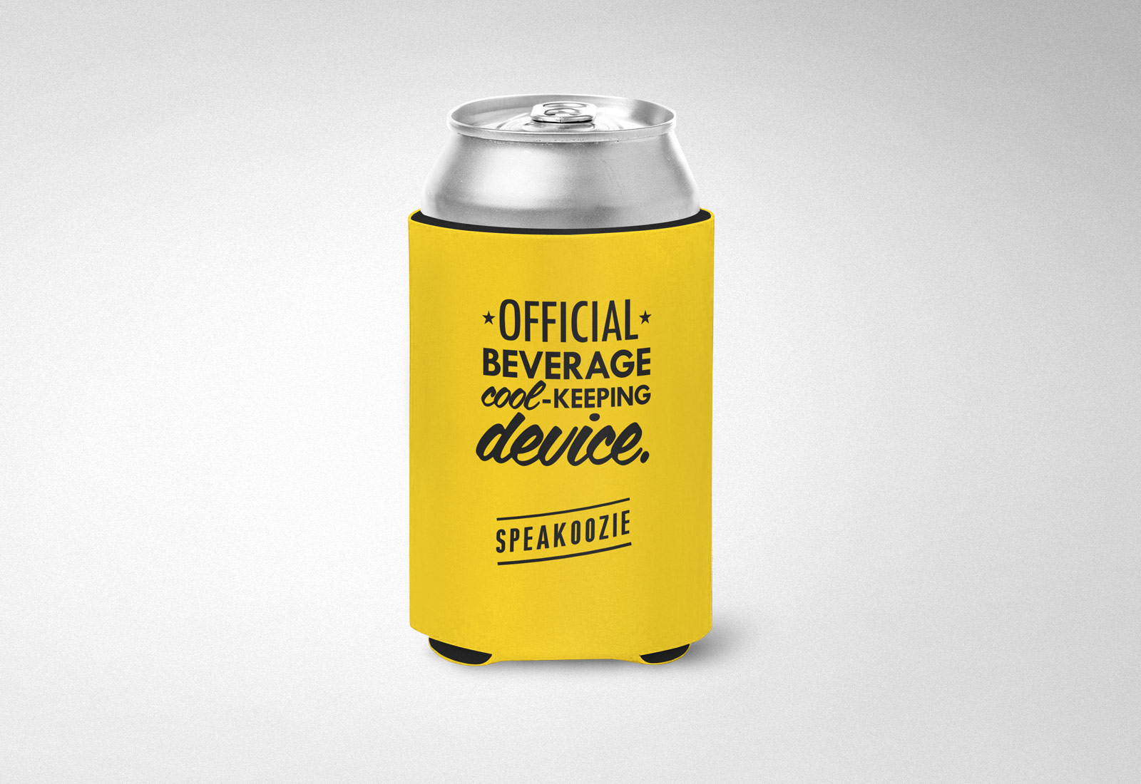 Speakeasy Liquors Beer Can Coozie