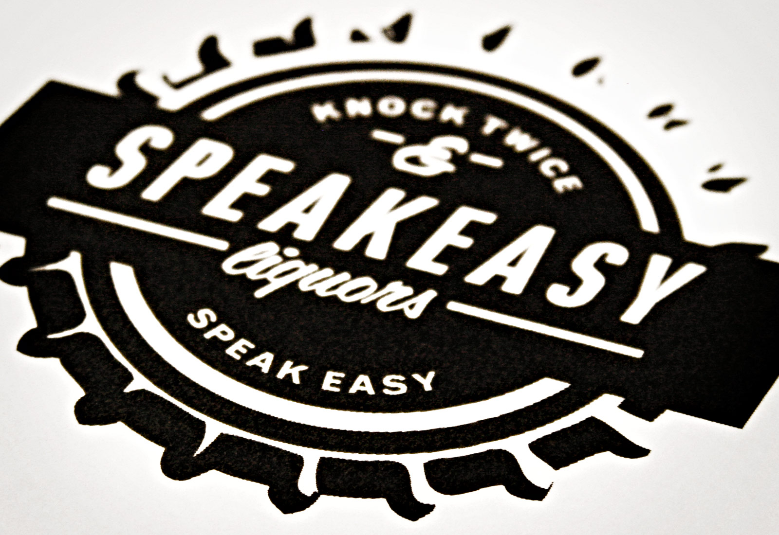 Speakeasy Liquors Logo View 2