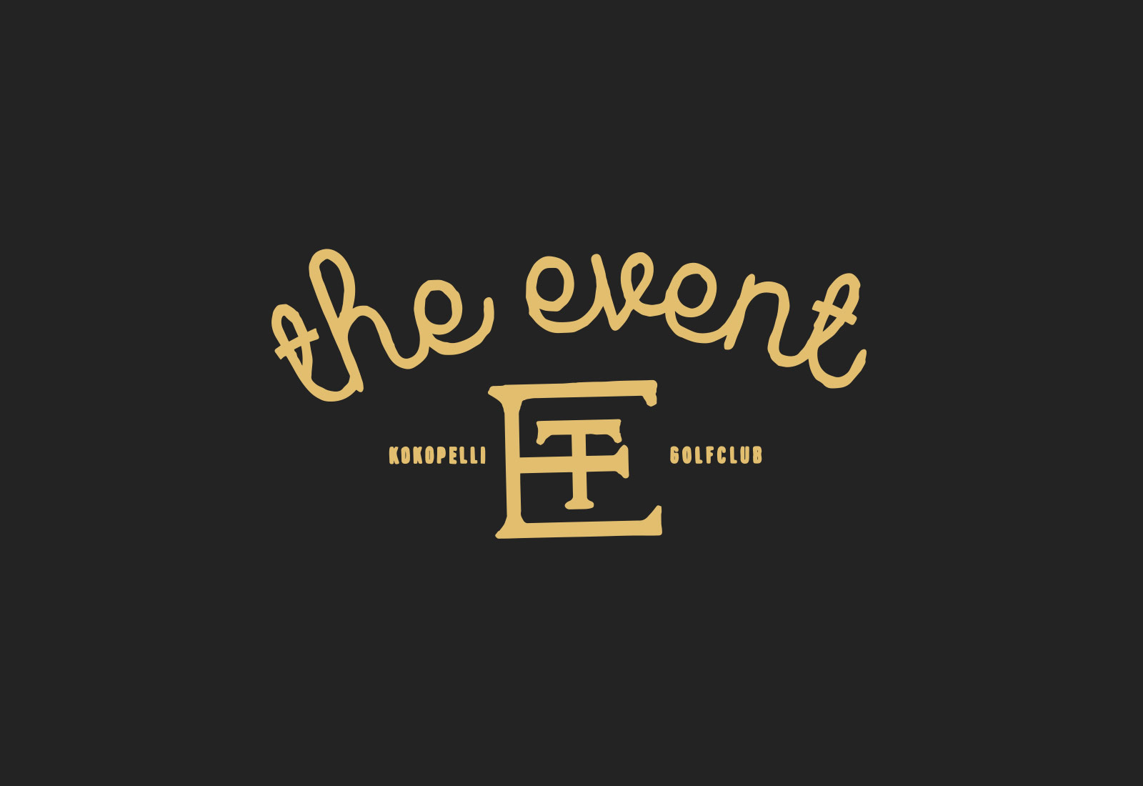 The Event New Years Eve Celebration Logo Design Alternative Version 2