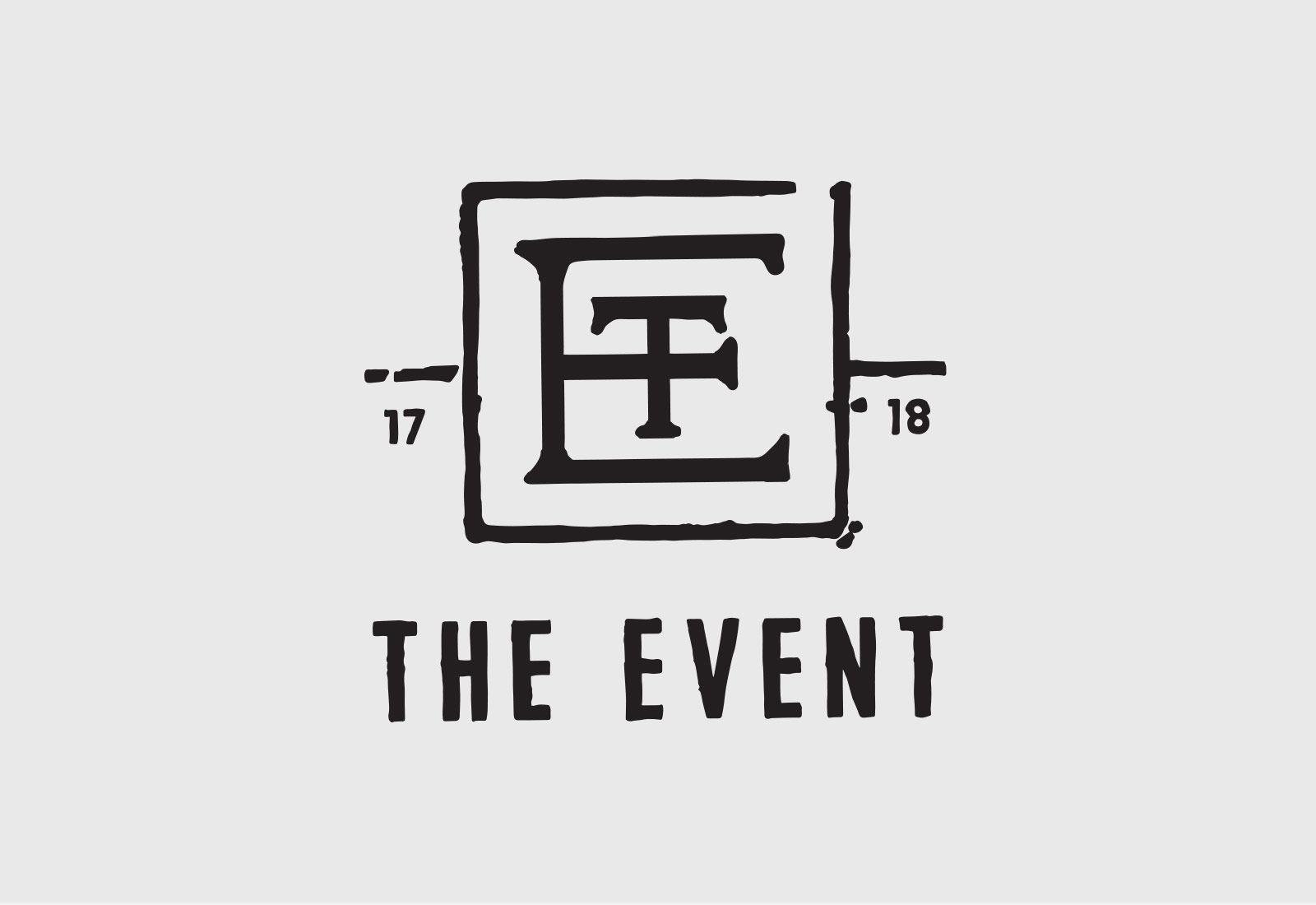 The Event Logo Design Alternate View 4 The Event New Years Eve Celebration Logo Design Alternative Version 4