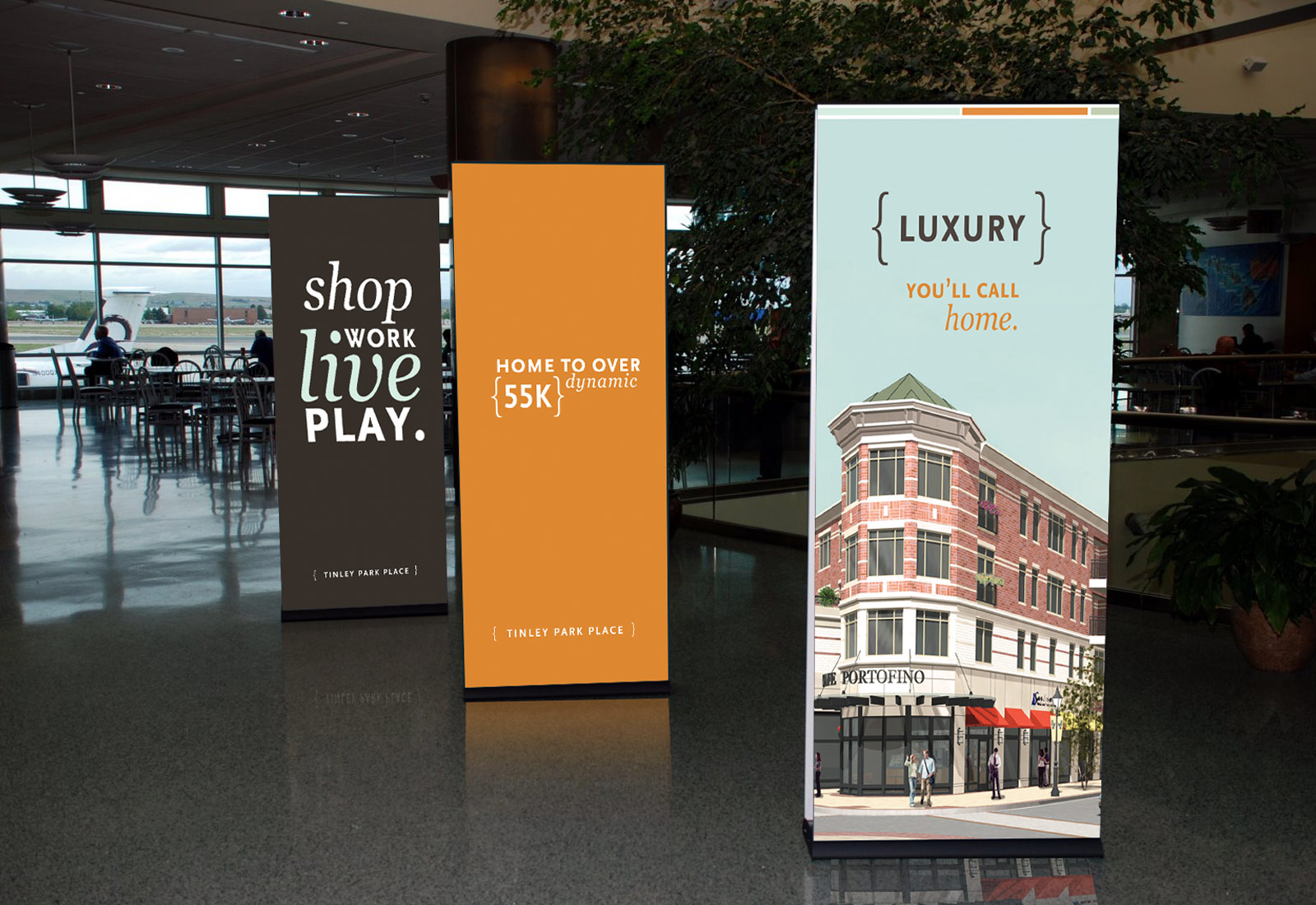 Tinley Park Place Interior Signage Design