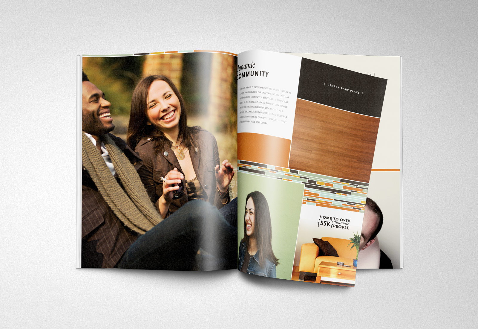 Tinley Park Place Brochure Spread