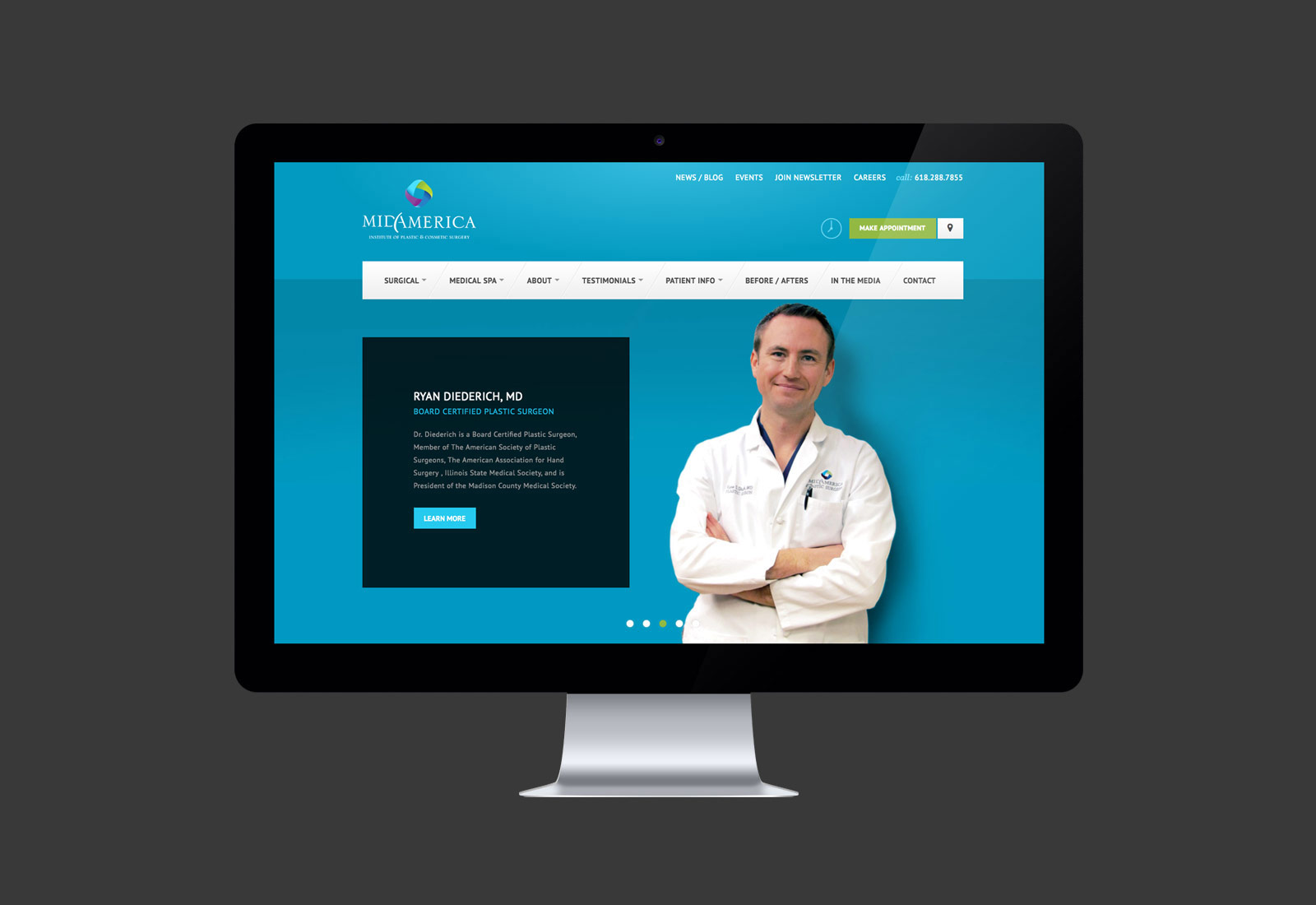 MidAmerica Plastic Surgery Website Design & Development