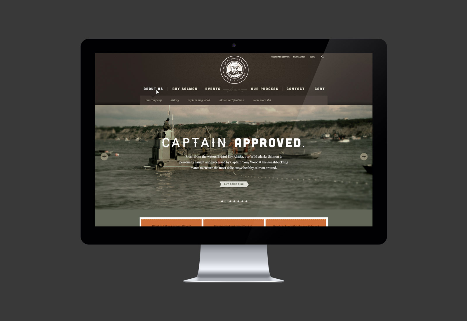 Wild Alaska Salmon & Seafood Website Design & Development