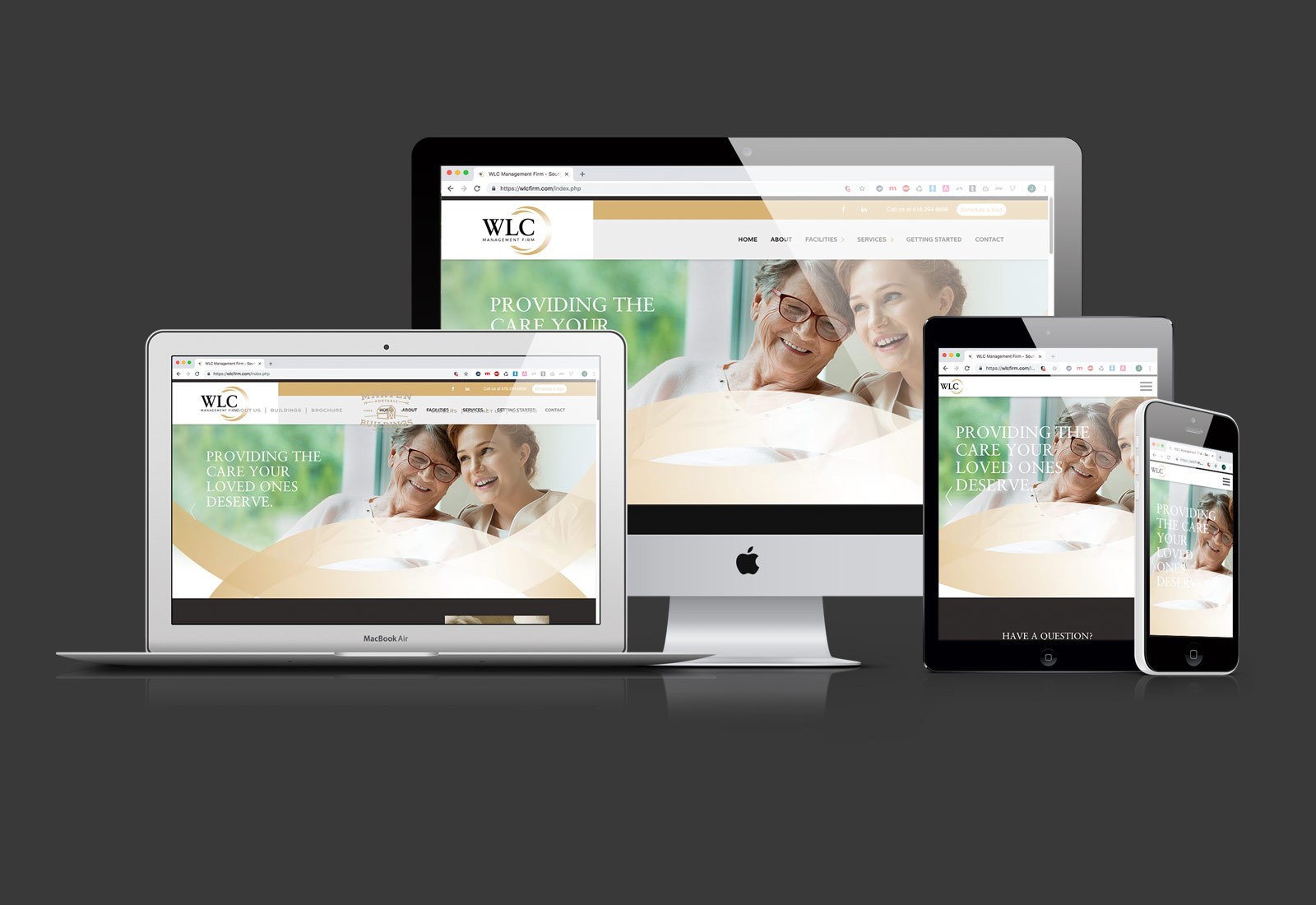 WLC Management Firm Website Design & Development