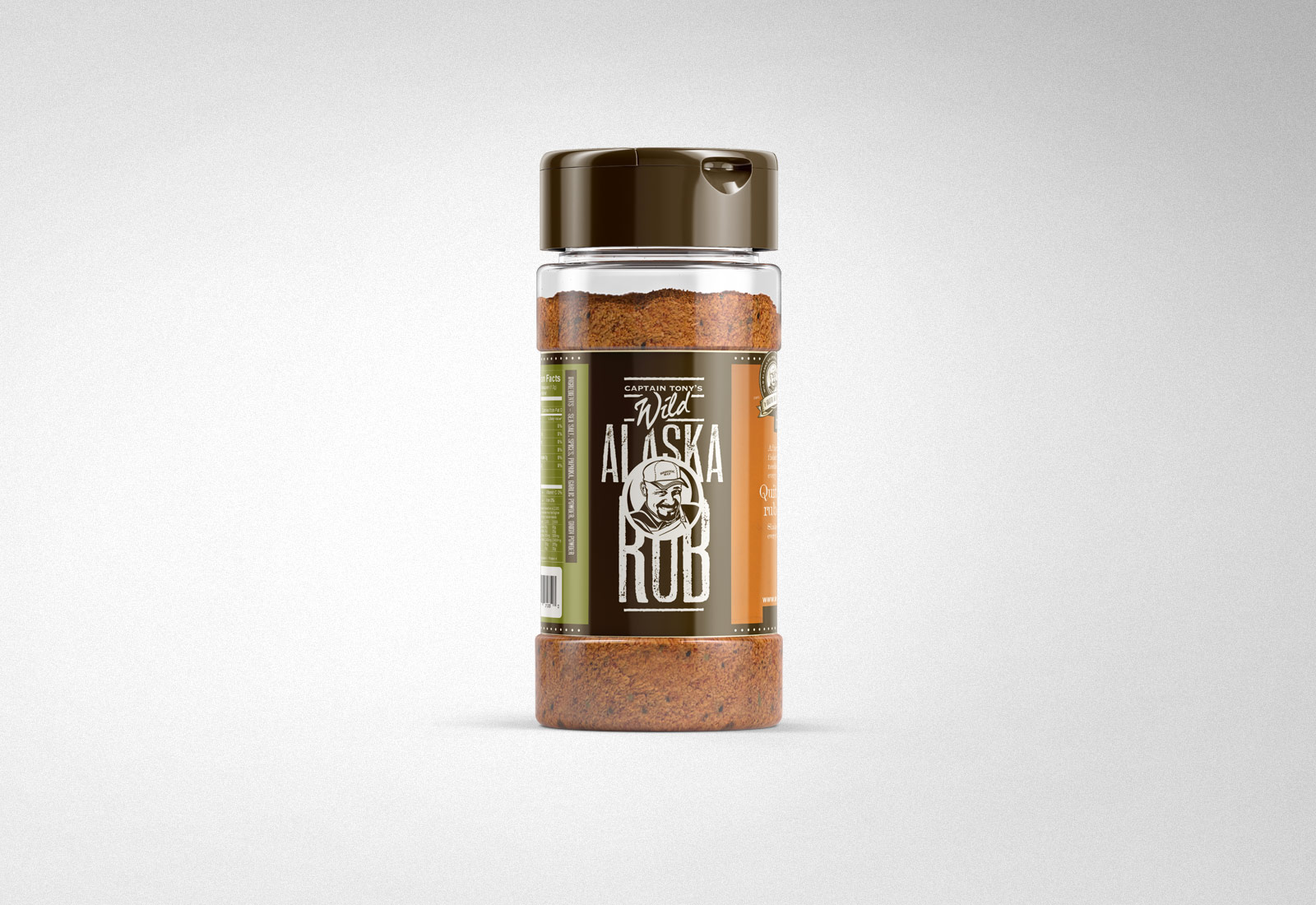 Wild Alaska Salmon and Seafood Spice Container
