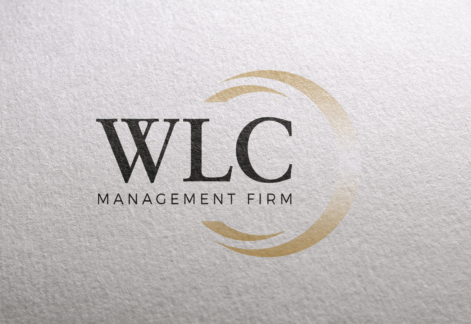 Final Logo Layout & Design For WLC Management Firm Assisted Senior Living WLC Management Firm Logo