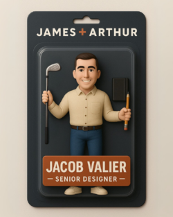 senior designer ai action figure